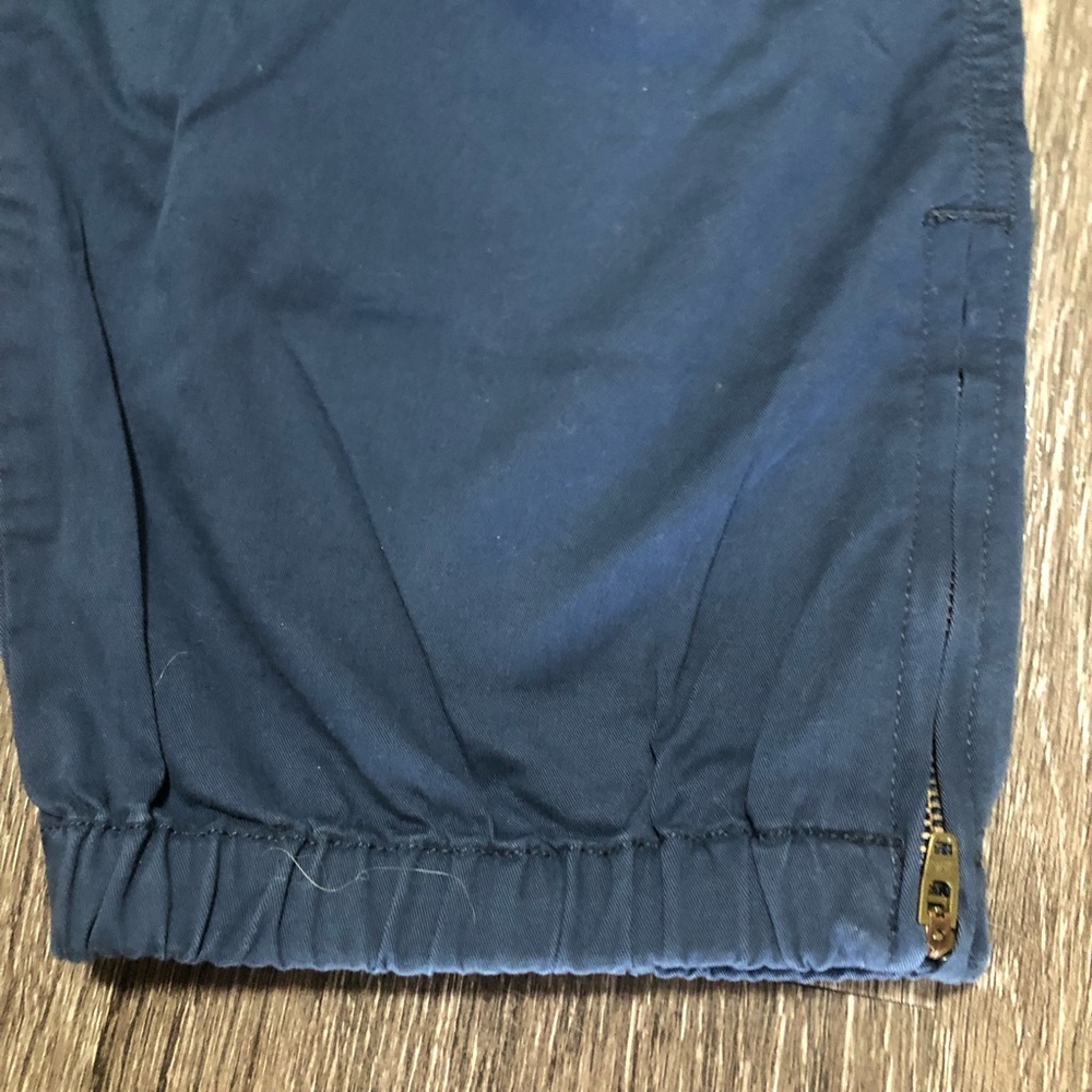 Polo Ralph Lauren Navy Blue Cargo Joggers Ankle Zip XXL - Picture 4 of 15